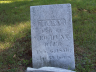 Headstone of Mary Hunt, wife of George W Hunt