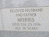 Morris Borock Headstone