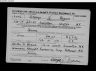 George J Brown WWII draft card